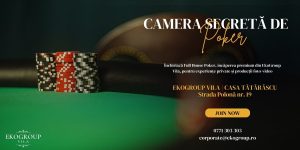 Masa de poker în inima Bucureștiului: Full House Poker, camera secretă pentru experiențe private și exclusive